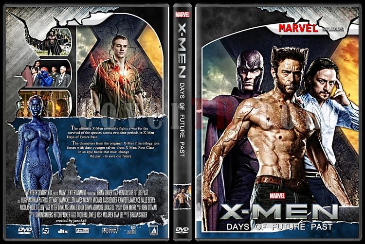 X-Men and The Wolverine Collection - Custom Dvd Cover Set - English [2000-2014]-x-men_days_of_future_pastjpg