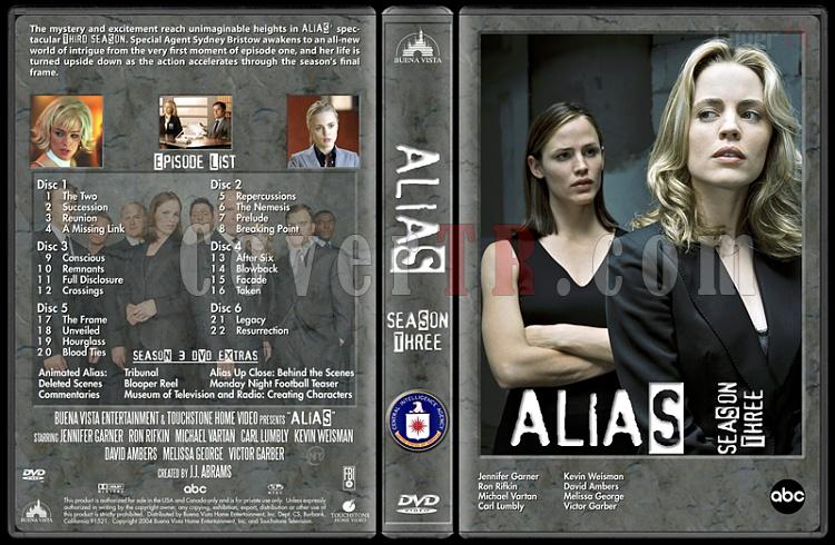 Alias (Seasons 1-4) - Custom Dvd Cover Set - English [2001-2006]-alias-season-3-dvd-coverjpg