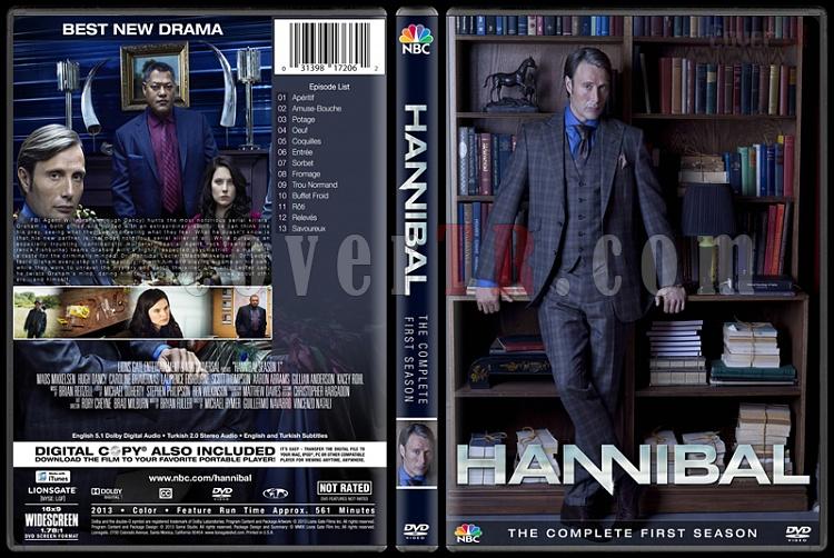 Hannibal (Season 1-3) - Custom Dvd Cover Set - English [20132015]-1jpg