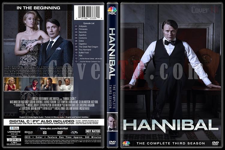 Hannibal (Season 1-3) - Custom Dvd Cover Set - English [20132015]-3jpg