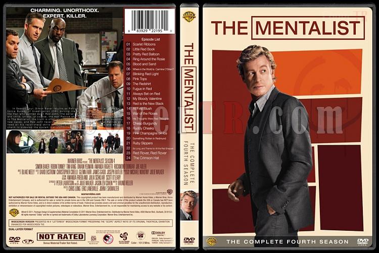 The Mentalist (Seasons 1-7) - Custom Dvd Cover Set - English [2008-2015]-mentalist-season-4jpg