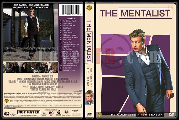 The Mentalist (Seasons 1-7) - Custom Dvd Cover Set - English [2008-2015]-mentalist-season-5jpg