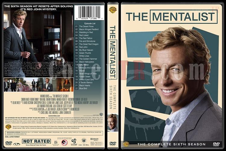 The Mentalist (Seasons 1-7) - Custom Dvd Cover Set - English [2008-2015]-mentalist-season-6jpg