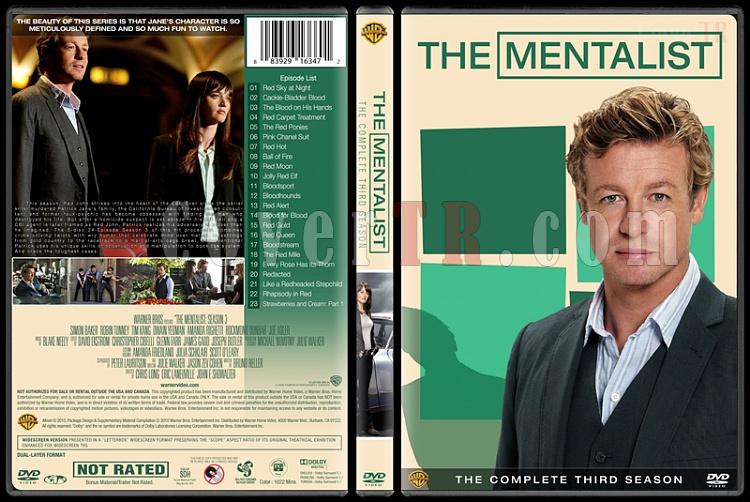 The Mentalist (Seasons 1-7) - Custom Dvd Cover Set - English [2008-2015]-3jpg