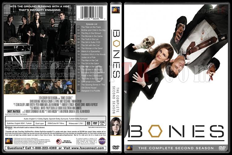 Bones (Seasons 1-10) - Custom Dvd Cover Set - English [2005-?]-bones-season-02jpg
