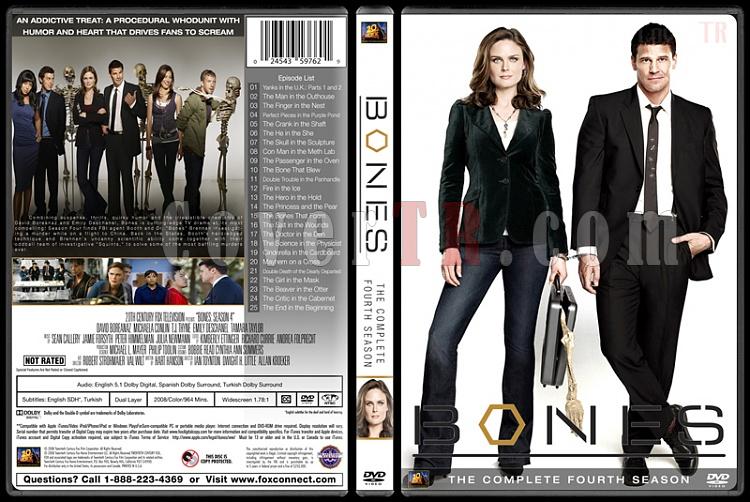 Bones (Seasons 1-10) - Custom Dvd Cover Set - English [2005-?]-bones-season-04jpg