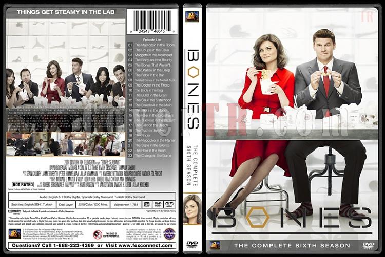 Bones (Seasons 1-10) - Custom Dvd Cover Set - English [2005-?]-bones-season-06jpg