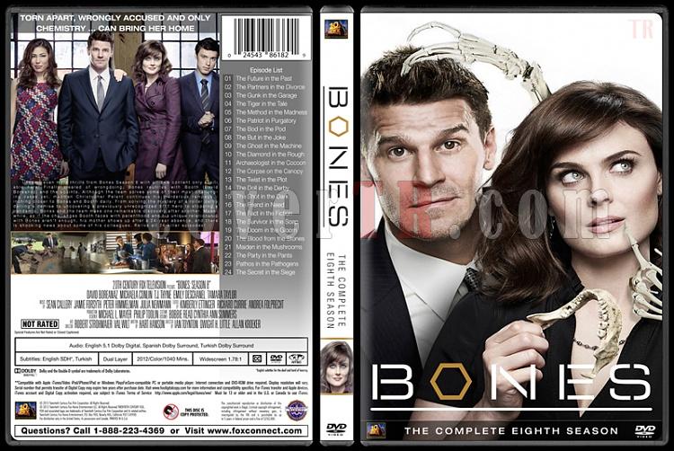 Bones (Seasons 1-10) - Custom Dvd Cover Set - English [2005-?]-bones-season-08jpg