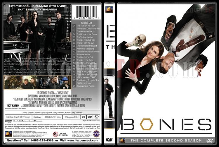 Bones (Seasons 1-10) - Custom Dvd Cover Set - English [2005-?]-bones-season-02jpg