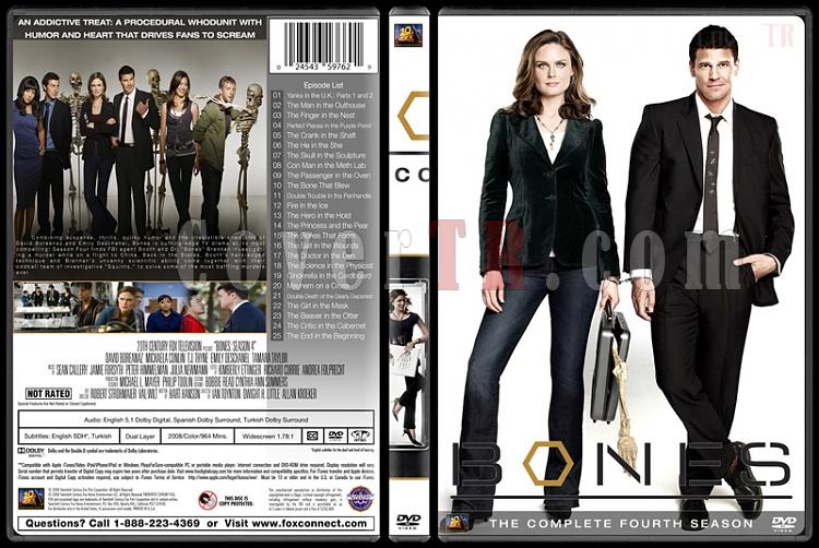 Bones (Seasons 1-10) - Custom Dvd Cover Set - English [2005-?]-bones-season-04jpg