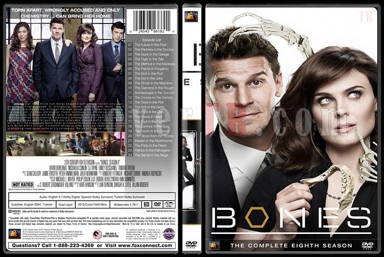 Bones (Seasons 1-10) - Custom Dvd Cover Set - English [2005-?]-bones-season-08jpg