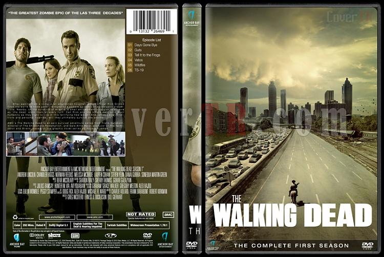 The Walking Dead (Seasons 1-6) - Custom Dvd Cover Set - English [2010-?]-season-1jpg