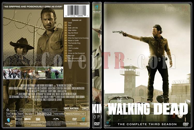 The Walking Dead (Seasons 1-6) - Custom Dvd Cover Set - English [2010-?]-season-3jpg