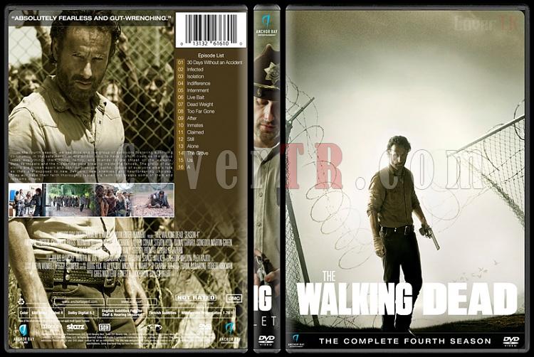 The Walking Dead (Seasons 1-6) - Custom Dvd Cover Set - English [2010-?]-season-4jpg