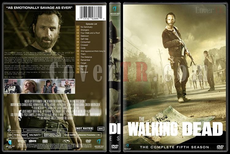 The Walking Dead (Seasons 1-6) - Custom Dvd Cover Set - English [2010-?]-season-5jpg