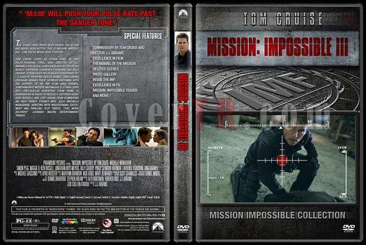 Mission: Impossible Collection - Custom Dvd Cover Set - English [1996-2015]-3jpg