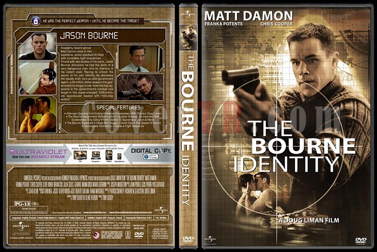 The Bourne Collection - Custom Dvd Cover Set - English [2002-2012]-1jpg