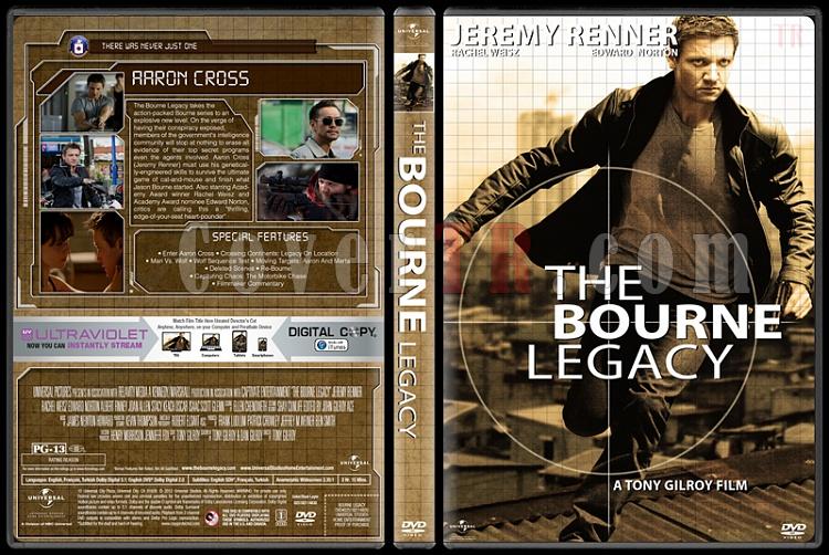 The Bourne Collection - Custom Dvd Cover Set - English [2002-2012]-4jpg