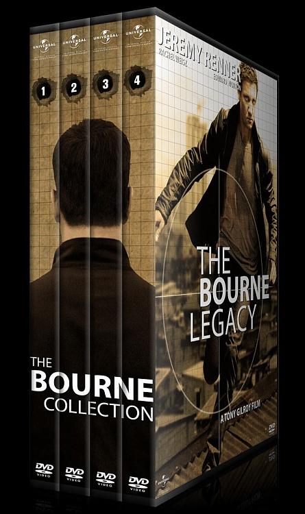 The Bourne Collection - Custom Dvd Cover Set - English [2002-2012]-0jpg