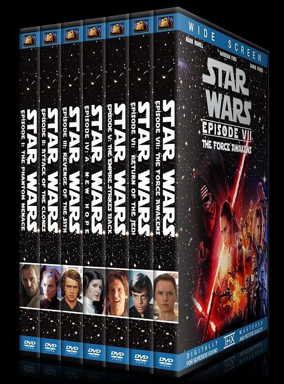 Star Wars Collection - Custom Dvd Cover Set - English [1977-2015]-0jpg