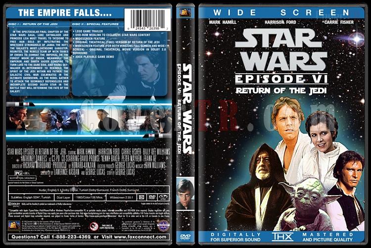 Star Wars Collection - Custom Dvd Cover Set - English [1977-2015]-6jpg