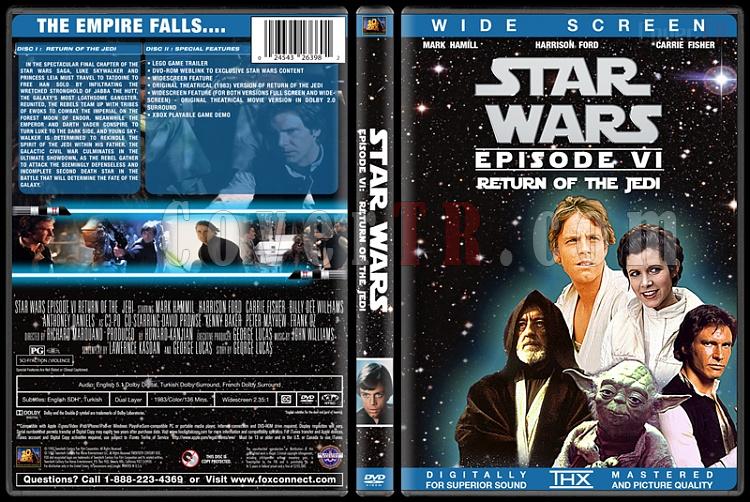 Star Wars Collection - Custom Dvd Cover Set - English [1977-2015]-6jpg