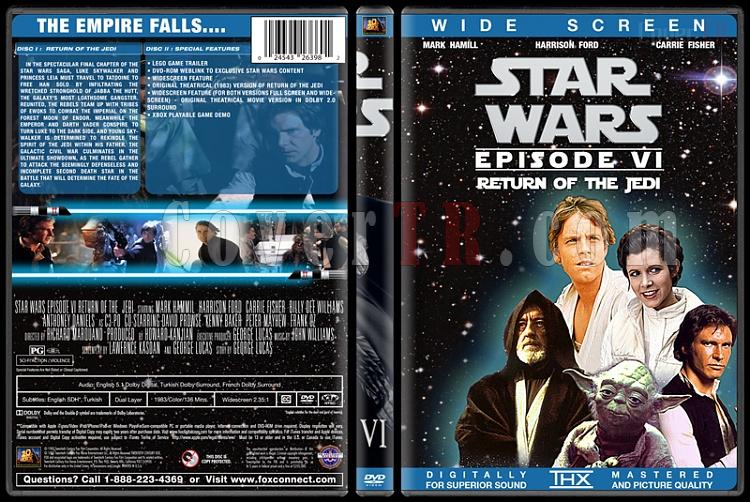 Star Wars Collection - Custom Dvd Cover Set - English [1977-2015]-6jpg