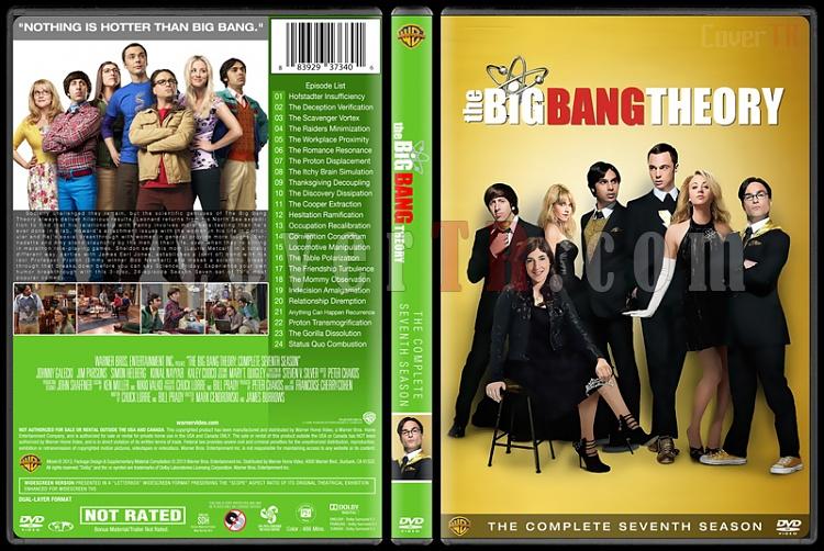 The Big Bang Theory (Seasons 1-9) - Custom Dvd Cover Set - English [2007-?]-7jpg