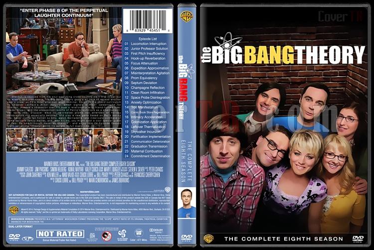 The Big Bang Theory (Seasons 1-9) - Custom Dvd Cover Set - English [2007-?]-8jpg