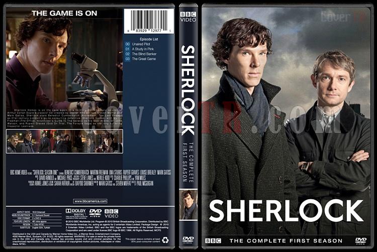 Sherlock (Seasons 1-3) - Custom Dvd Cover Set - English [2010-?]-1jpg