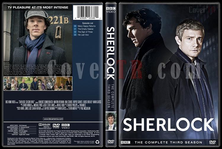 Sherlock (Seasons 1-3) - Custom Dvd Cover Set - English [2010-?]-3jpg