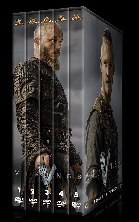 Vikings (Season 1-4) - Custom Dvd Cover Set - English [2013-?]-000jpg