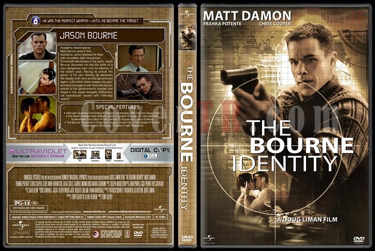 The Bourne Collection - Custom Dvd Cover Set - English [2002-2016]-02jpg