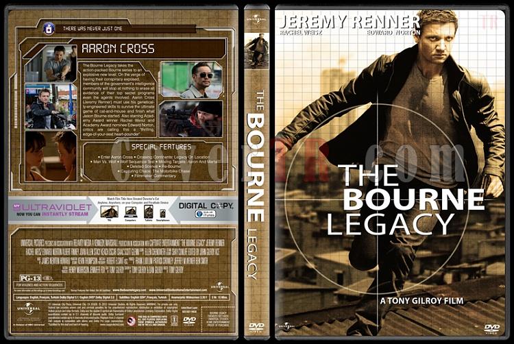 The Bourne Collection - Custom Dvd Cover Set - English [2002-2016]-05jpg