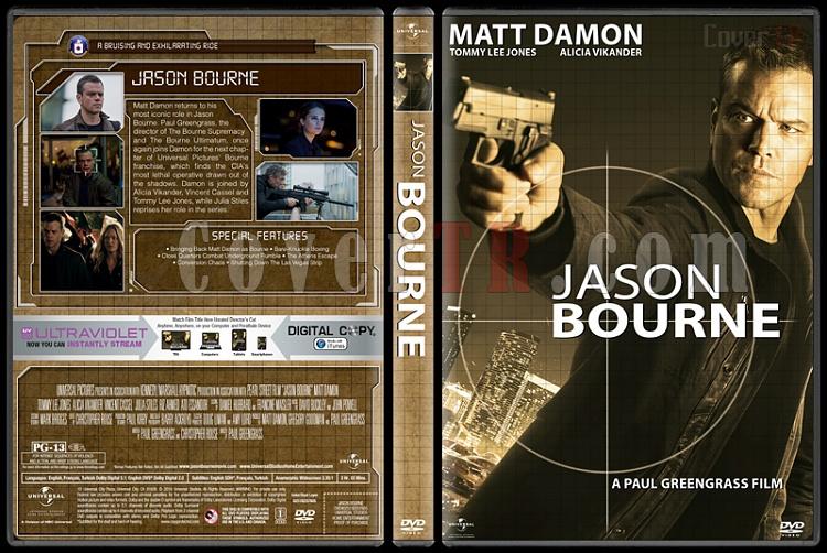 The Bourne Collection - Custom Dvd Cover Set - English [2002-2016]-06jpg