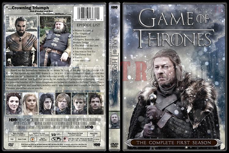 Game of Thrones (Season 1-6) - Custom Dvd Cover Set - English [2011-?]-02jpg