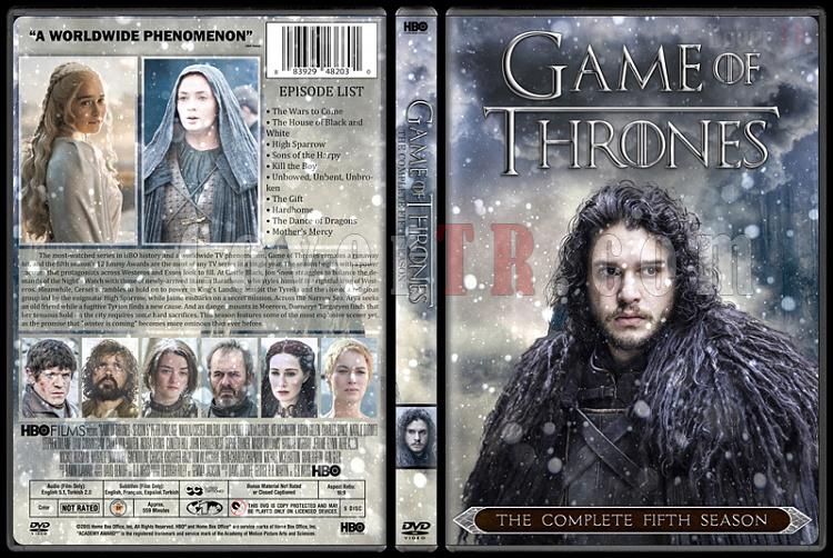 Game of Thrones (Season 1-6) - Custom Dvd Cover Set - English [2011-?]-06jpg