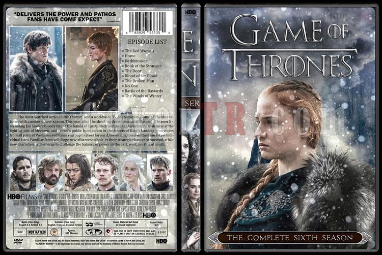 Game of Thrones (Season 1-6) - Custom Dvd Cover Set - English [2011-?]-6jpg