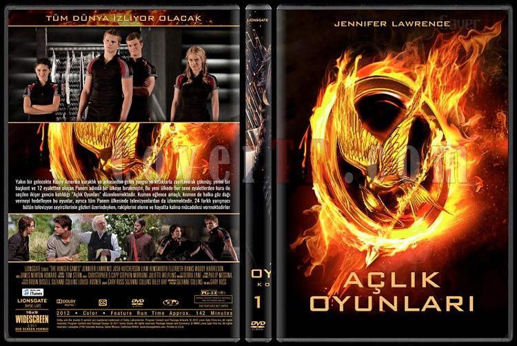 The Hunger Games Series (Alk Oyunlar Serisi) - Custom Dvd Cover Set [2012-2015]-1jpg