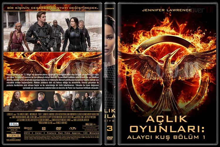 The Hunger Games Series (Alk Oyunlar Serisi) - Custom Dvd Cover Set [2012-2015]-3jpg