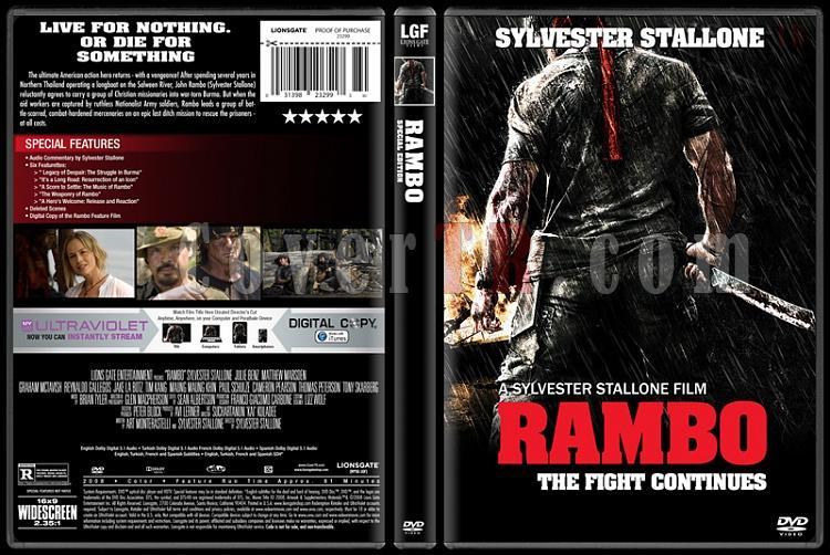 Rambo Collection - Custom Dvd Cover Set - English [1982-2008]-4jpg