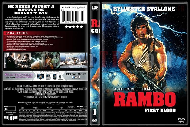 Rambo Collection - Custom Dvd Cover Set - English [1982-2008]-1jpg