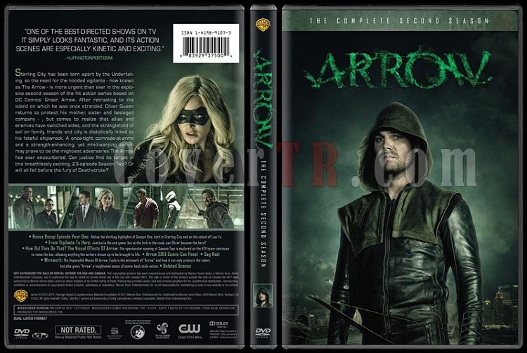 Arrow (Seasons 1-3) - Custom Dvd Cover Set - English [2012-?]-2jpg