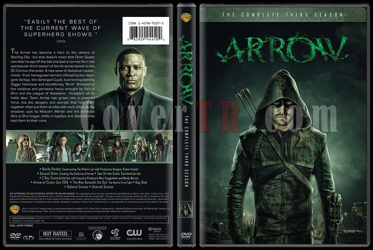 Arrow (Seasons 1-3) - Custom Dvd Cover Set - English [2012-?]-3jpg