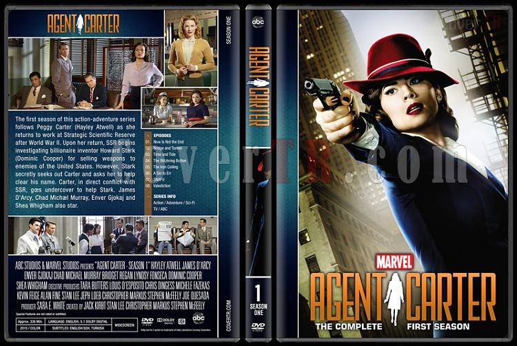 Agent Carter (Season 1-2) - Custom Dvd Cover - English [2015-2016]-agent-carter-season-1jpg