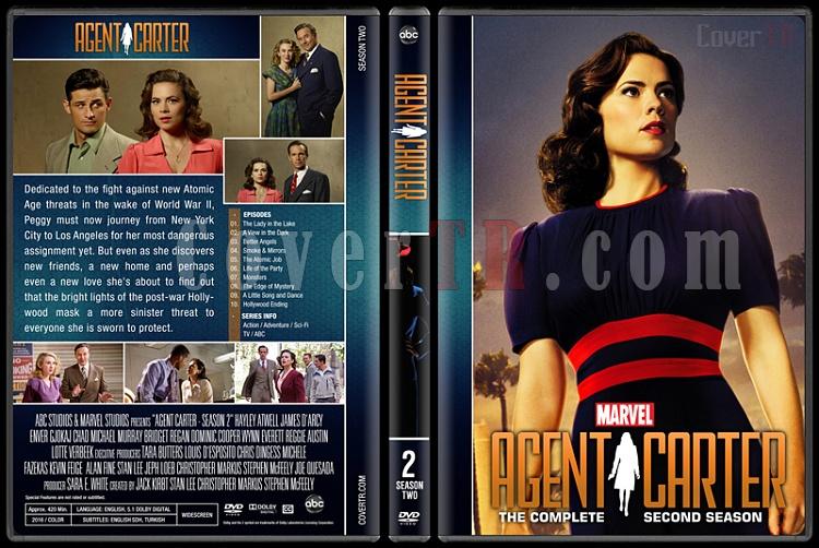 Agent Carter (Season 1-2) - Custom Dvd Cover - English [2015-2016]-agent-carter-season-2jpg