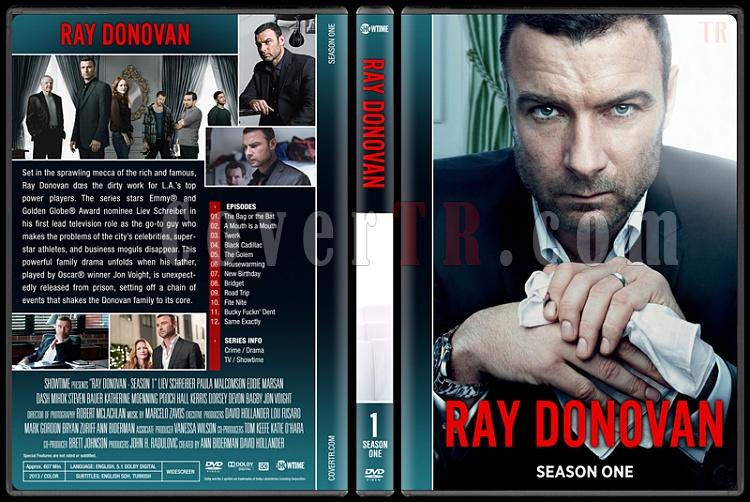 Ray Donovan (Seasons 1-4) - Custom Dvd Cover Set - English [2013-?]-1jpg