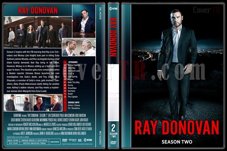 Ray Donovan (Seasons 1-4) - Custom Dvd Cover Set - English [2013-?]-2jpg