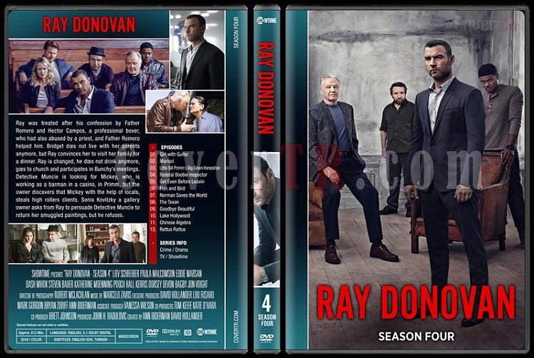 Ray Donovan (Seasons 1-4) - Custom Dvd Cover Set - English [2013-?]-4jpg