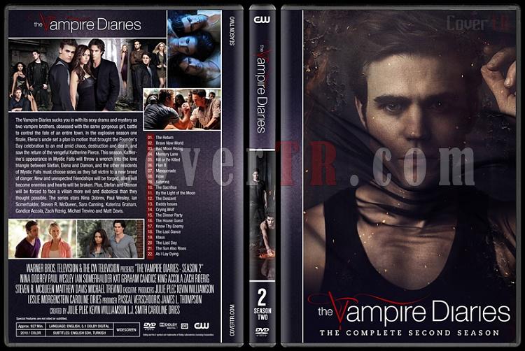 The Vampire Diaries (Seasons 1-8) - Custom Dvd Cover Set - English [2009-2017]-2jpg